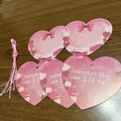 バレンタインデー ギフトタグ 5枚セット