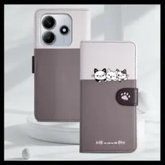 ⭐️新品⭐️ Xiaomi Redmi Note 14 5G ケース 手帳型　猫