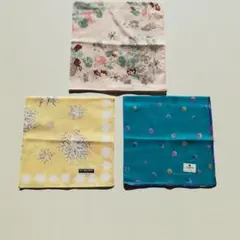週末値下げ！新品ハンカチ　３枚セット