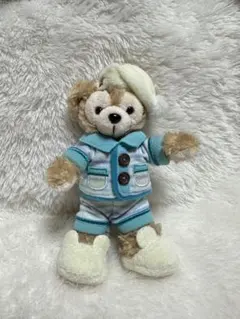 ダッフィーぬいぐるみバッジ・パジャマ 東京ディズニーシー 『ダッフィー＆フレンズ“Autumn Sleepover