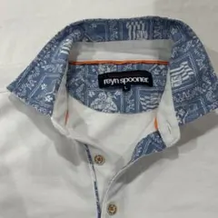 Spooner レインスプーナー ポロシャツ L 白 ハワイアンのサムネイル