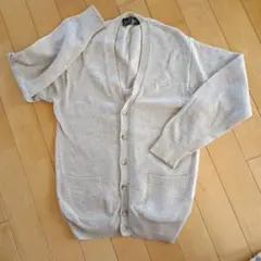 EAST BOY ベージュ カーディガン Vネック