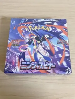 即購入⭕️ポケモンカードゲーム ニンジャスピナー BOXシュリンク付き完全未開封！ ポケモンカードゲーム シュリンク付き MEGA 拡張パック ニンジャ
