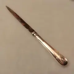 白蝶貝・純銀バターナイフ James Collins 銀925 - メルカリ