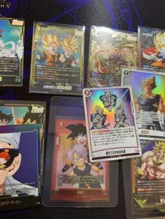 ドラゴンボールFW ストーリーブースター SR★パラレル 7枚セット セル原画風 ドラゴンボールFW ストーリーブースター SR☆パラレル 7枚セット セル