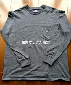 THE NORTH FACE パープルレーベル　ロンT M グレーのサムネイル