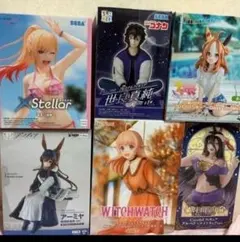 外箱無し】美少女プライズフィギュア 9点セット まとめ売り - メルカリ