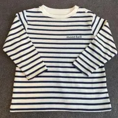 mont-bell モンベル　カットソー　長袖　ボーダー　80