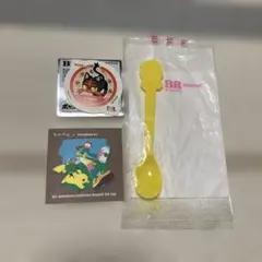 ポケモン スターバックス サーティワン　ステッカー　スプーン　ニャビー