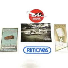 【RIMOWA】 リモワ ステッカー シール 5枚 飛行機等 各種