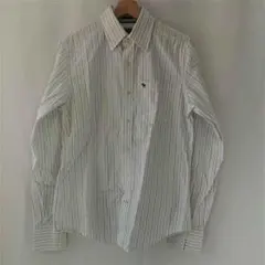 ★ Abercrombie & Fitch ストライプシャツ Sサイズ メンズ