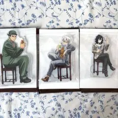 鬼滅の刃　AGF ufotable 純喫茶 アクリルスタンド　実弥　伊黒　行冥