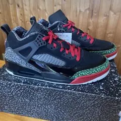 JORDAN SPIZIKE LOW “black/ RED“ メンズ27cm