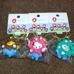 【新品未使用】サンリオミャクミャクパステルキーホルダー3種類