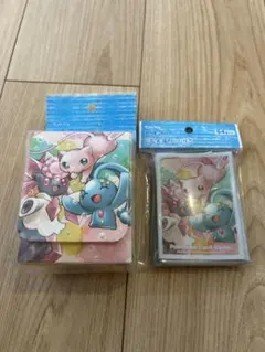 ミュウ&マナフィ&ディアンシー　デッキケース&デッキシールド