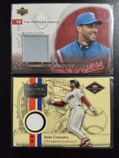 ■MLB Juan Gonzalez ホワン·ゴンザレス　jersey 2枚