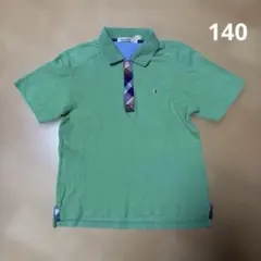 familiar 緑色 ポロシャツ 140