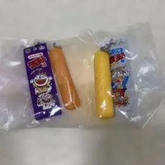 うまい棒 めんたいこ味 チーズ味 アクリルキーホルダー 2種セット