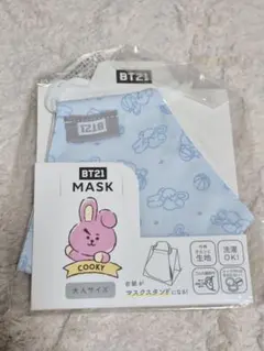 BT21 MASK COOKY 大人サイズ フェイスマスクのサムネイル
