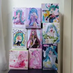 初音ミク、巡音ルカ、フィギュアまとめ売り、未開封 9点セット