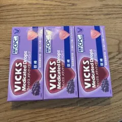vicks medicated drops 3箱セット