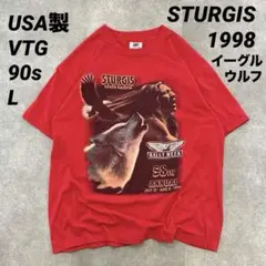 90s USA製 STURGIS スタージス 50周年 ロンT XL イーグル - メルカリ