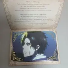 MASHLE マッシュル デコキラポートレート ポストカード　レインのサムネイル