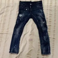 定価10万円 DSQUARED2 ダメージ×ペンキ×リペア加工 SlimJean - メルカリ
