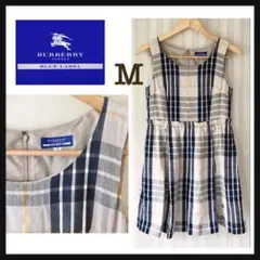 BURBERRY BLUE LABEL　バーバリー　ノースリーブワンピース　M