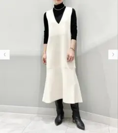 か*り様 完売品GUマーメイドニットジャンパードレス