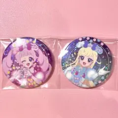 ひみつのアイプリ ファミマ 缶バッジ アイプリ つむぎ ひまり タマキ
