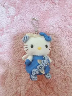 ハローキティ　キーホルダー　ご当地　2001年　ウイング　ラブぬいぐるみ　根付け