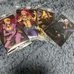 ジョジョの奇妙な冒険 ウエハース カード 4枚セット
