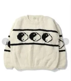 macmahon knitting mills陰陽ニットセーター ベージュ - メルカリ