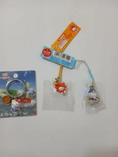 ハローキティ ご当地ストラップ キーホルダー 3点セットのサムネイル