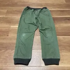BREEZE キッズ ロングパンツ 150 カーキ リブ仕様のサムネイル
