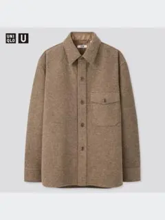 UNIQLO　U フリースシャツジャケット　S　新品タグ付　即購入可能