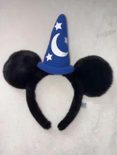 ミッキーマウス カチューシャ 魔法使い帽子