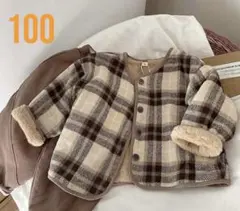 裏起毛コート　アウター　韓国子供服