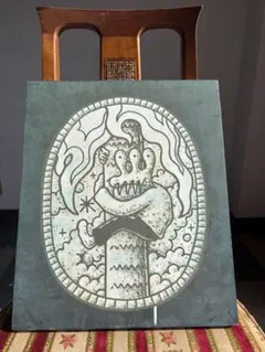 斎藤清 Kiyoshi Saito 版画 埴輪 HANIWA (4) - メルカリ