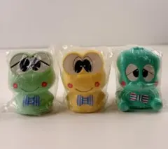 【平成レトロ 当時物】 けろけろけろっぴ 1990 1993 ぬいぐるみ 2体 平成レトロ 当時物】 けろけろけろっぴ 1990 1993 ぬいぐるみ 2体