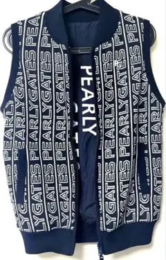 PEARLYGATES新品サイズ1ストライプ柄×リバーシブルベスト¥44.000