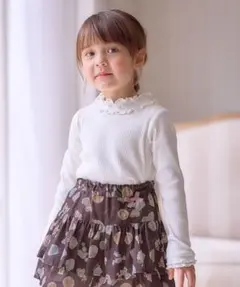 エニィファム　バックリボンカットソー ネイビー130新品