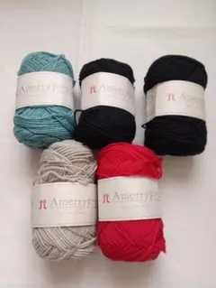 ゴロピタン様専用　毛糸　ハマナカ アメリーF5玉