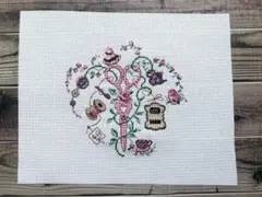 クロスステッチ完成品