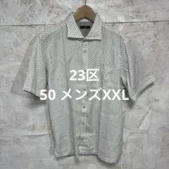 【 2416番】23区　半袖シャツ　50 メンズXXLのサムネイル
