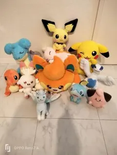 ポケモン ぬいぐるみ マスコット セット