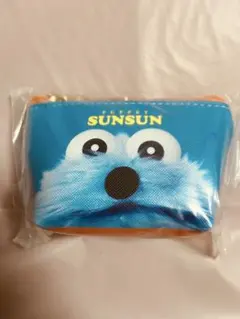 【新品未使用】T’S FACTORY パペットスンスン 三角ミニポーチ アップ柄