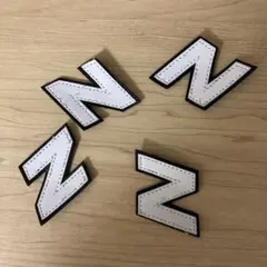 Nロゴ ワッペン 4個セット