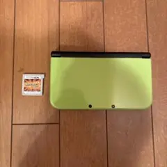 New Nintendo 3DS LL グリーン カセット付き（状態良し）